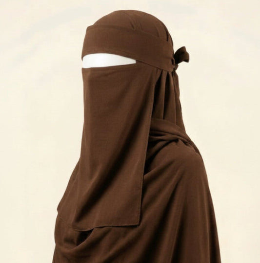 SET Hijab+Niqab Qahwa